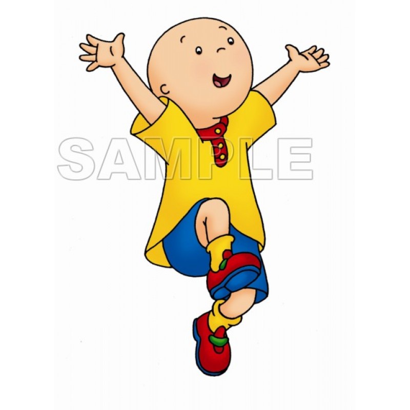 Caillou T Shirt Iron on Transfer Decal #14