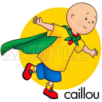 Caillou T Shirt Iron on Transfer Decal #4