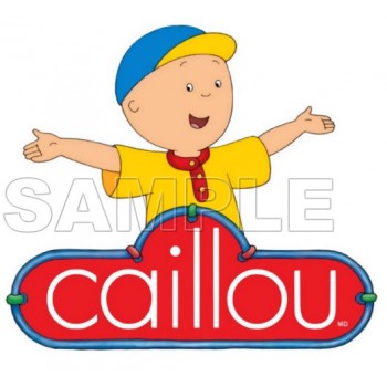 Caillou T Shirt Iron on Transfer Decal #9