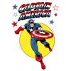 Captain America T Shirt Iron on Transfer Decal #66