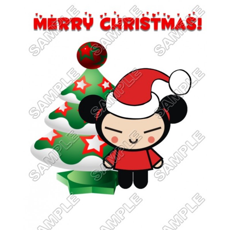 Christmas  Pucca  T Shirt Iron on Transfer Decal #77