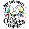  Christmas Lights  Minnie Mouse  T Shirt Heat Iron on Transfer Decal 