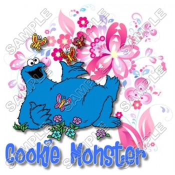 Cookie Monster  Sesame street  T Shirt Iron on Transfer Decal #14