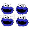 Cookie Monster  T Shirt Iron on Transfer  Decal  #1