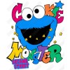 Cookie Monster  Sesame street  T Shirt Iron on Transfer 