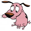 Courage Cowardly Dog T Shirt Iron on Transfer Decal #3