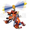 Crash Bandicoot T Shirt Iron on Transfer Decal #4