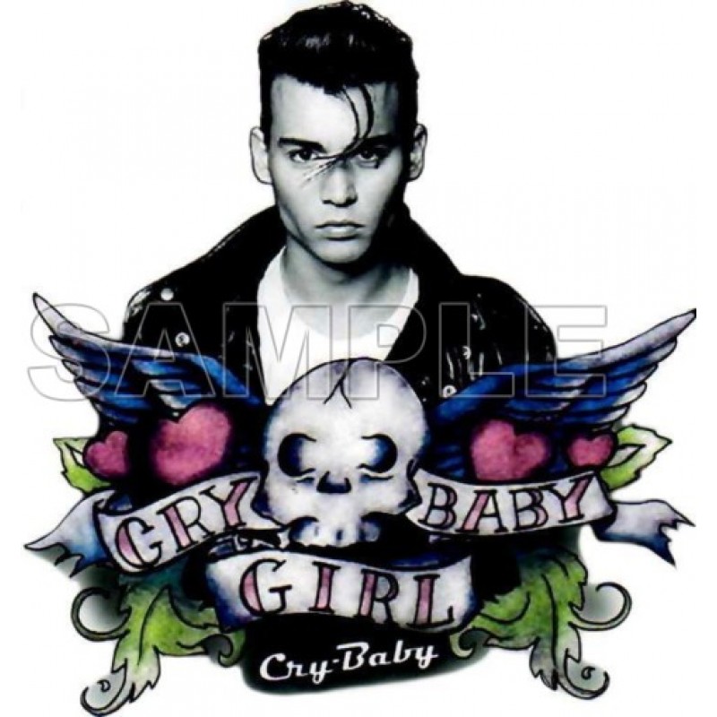 Cry Baby  T Shirt Iron on Transfer Decal #1