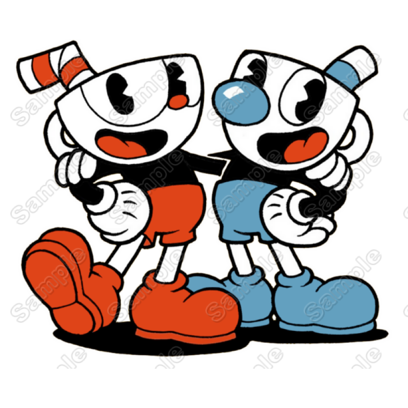 Cuphead Game  T Shirt Iron on Transfer  Decal  #1