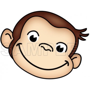 Curious George  T Shirt Iron on Transfer  Decal  #1