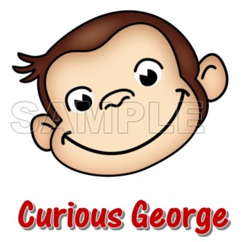 Curious George T Shirt Iron on Transfer Decal #6