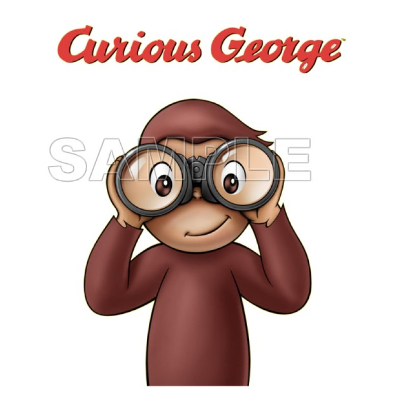 Curious George T Shirt Iron on Transfer Decal #8