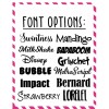 Custom Words Iron-On Transfer - personalized heat transfer vinyl decal - name, quote, one line or multi line