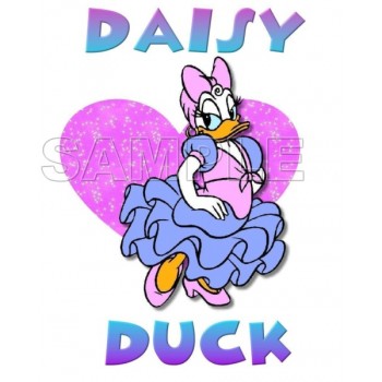 Daisy Duck T Shirt Iron on Transfer Decal #5