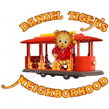 Daniel Tiger's Neighborhood  T Shirt Iron on Transfer Decal #2