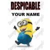  Despicable Me Minion Custom Personalized  T Shirt Iron on Transfer Decal #89  