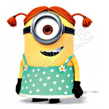 Despicable Me Minion Girl  T Shirt Iron on Transfer Decal #96