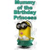  Despicable Me Minion Mommy of the Birthday Princess  Personalized  T Shirt Iron on Transfer Decal #7