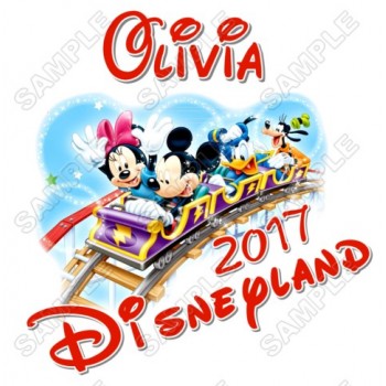 Disney Disneyland Vacation Cruise  Personalized  Custom  T Shirt Iron on Transfer Decal #33