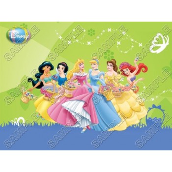 Disney Princess Easter T Shirt Iron on Transfer Decal #30