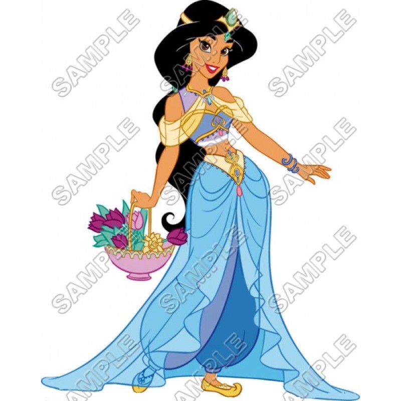 Disney Princess Jasmine T Shirt Iron on Transfer Decal #20