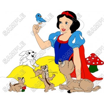 Disney Princess Snow White  T Shirt Iron on Transfer Decal #3