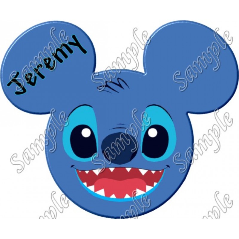 Disney  Vacation Stitch Custom  Personalized  T Shirt Iron on Transfer Decal #29