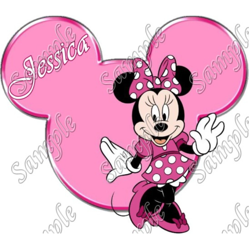 Disney World Vacation Minnie  Mouse  Custom  Personalized  T Shirt Iron on Transfer Decal #31