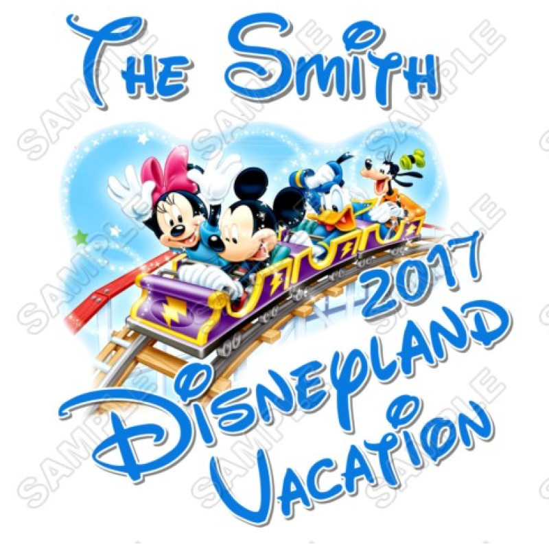 Disney World Vacation Pirate Custom Personalized  T Shirt Iron on Transfer Decal #43