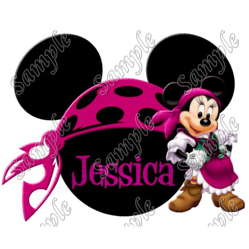 Disney World Vacation Pirate Custom Personalized  T Shirt Iron on Transfer Decal #44