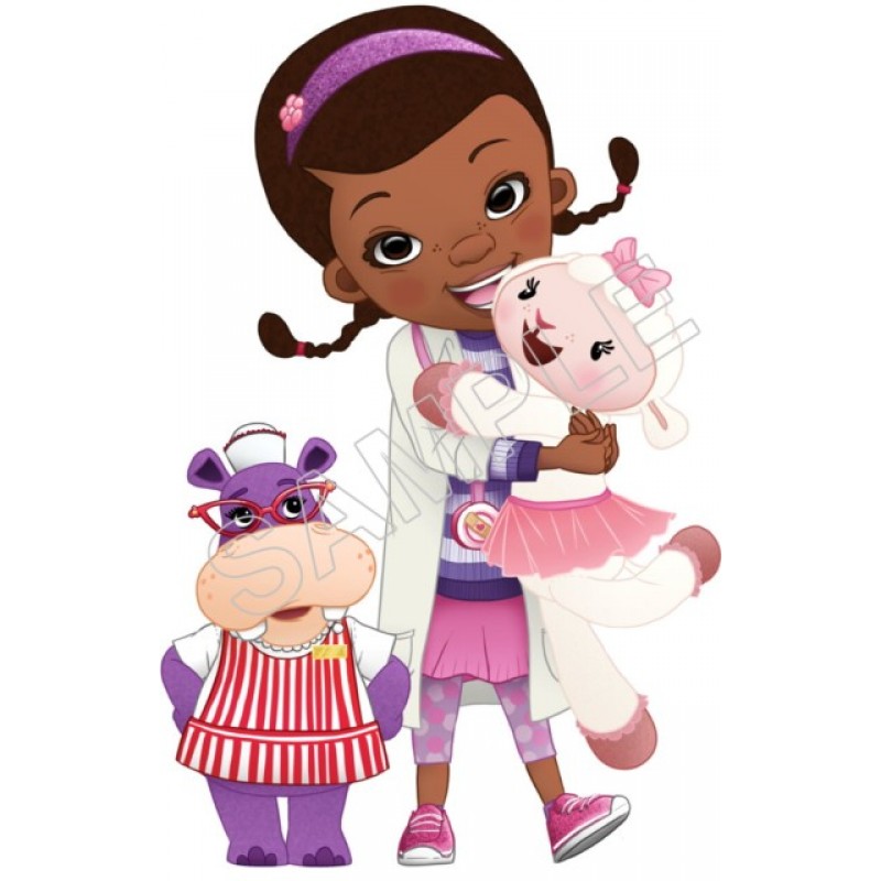 Doc McStuffins T Shirt Iron on Transfer Decal #13