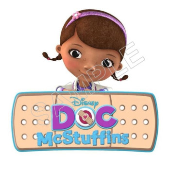 Doc McStuffins T Shirt Iron on Transfer Decal #3