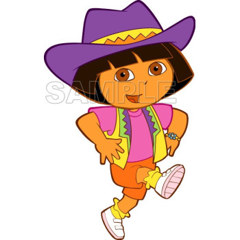 Dora T Shirt Iron on Transfer Decal #3