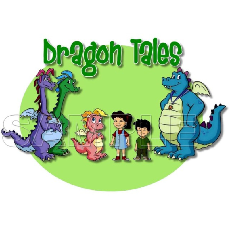 Dragon Tales T Shirt Iron on Transfer Decal #1