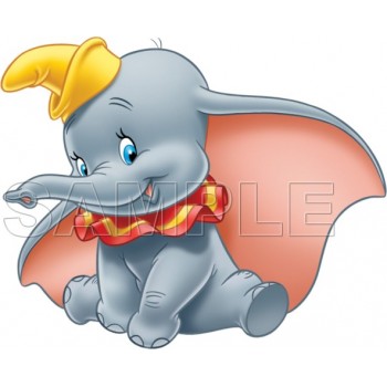 Dumbo T Shirt Iron on Transfer Decal #2