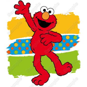 Elmo Sesame Street  T Shirt Iron on Transfer Decal  