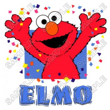 Elmo Birthday  T Shirt Iron on Transfer Decal #7