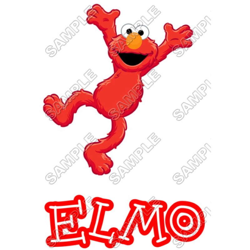 Elmo  Sesame street  T Shirt Iron on Transfer Decal #19