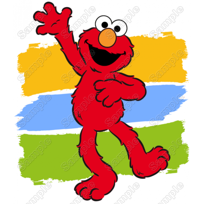 Elmo Sesame Street  T Shirt Iron on Transfer Decal  #1