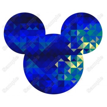 Epcot Mickey Ears  Heat  Iron on Transfer Decal #2