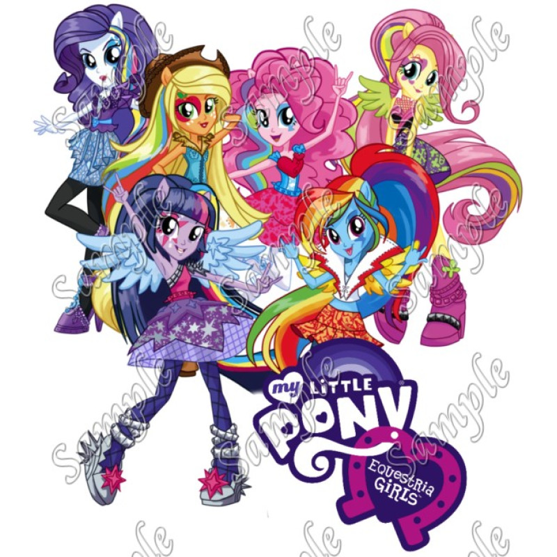 Equestria Girls  T Shirt Iron on Transfer  Decal  #1