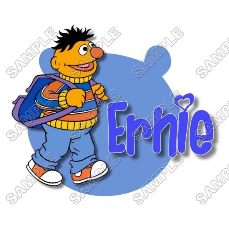 Ernie Sesame street  T Shirt Iron on Transfer Decal #16