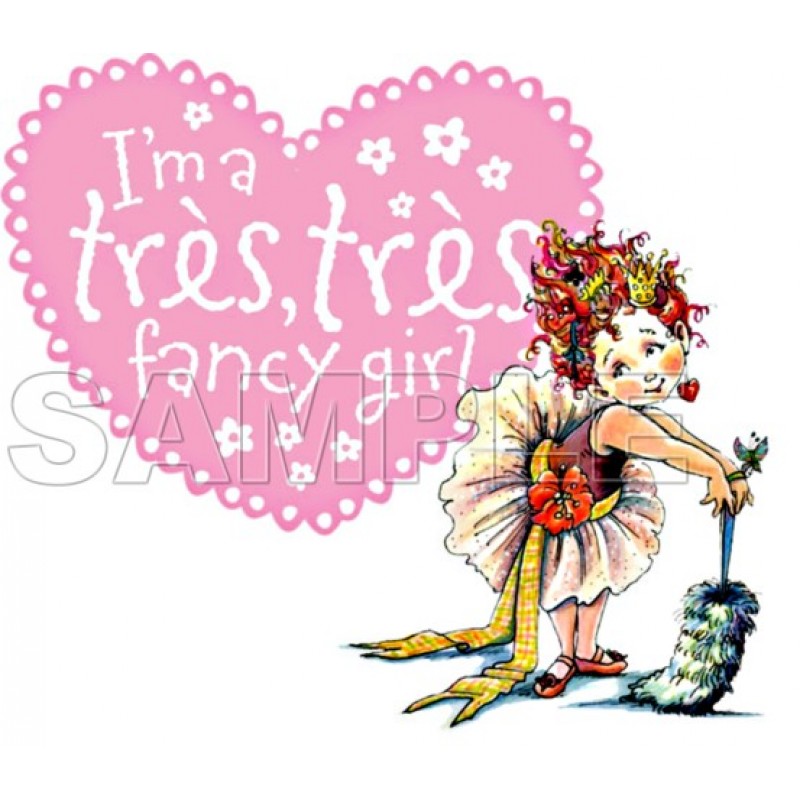 Fancy Nancy  T Shirt Iron on Transfer Decal #3