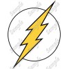 Flash Logo  T Shirt Iron on Transfer  Decal  #11