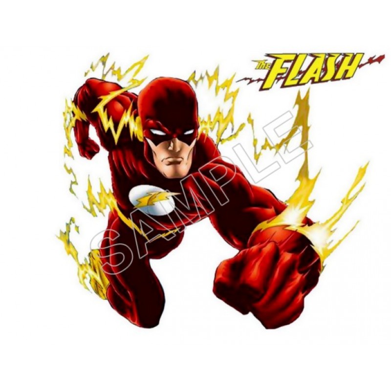 Flash  T Shirt Iron on Transfer Decal #2