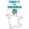 Frosty The Snowman  T Shirt Iron on Transfer Decal #3