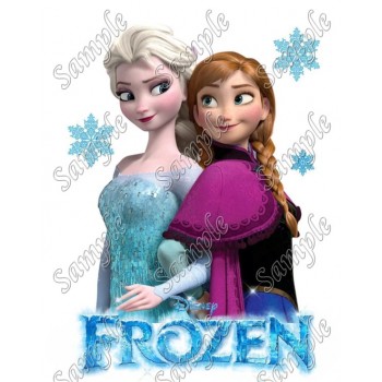 Frozen Elsa Anna T Shirt Iron on Transfer Decal #29