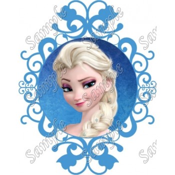 Frozen Elsa  T Shirt Iron on Transfer Decal #49