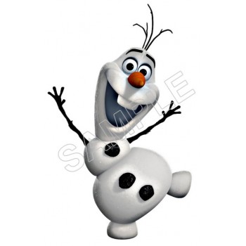 Frozen Olaf  T Shirt Iron on Transfer Decal #71