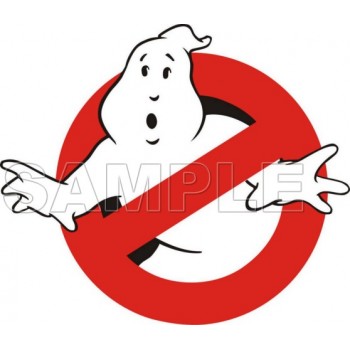 Ghostbusters  Logo  T Shirt Iron on Transfer Decal #2